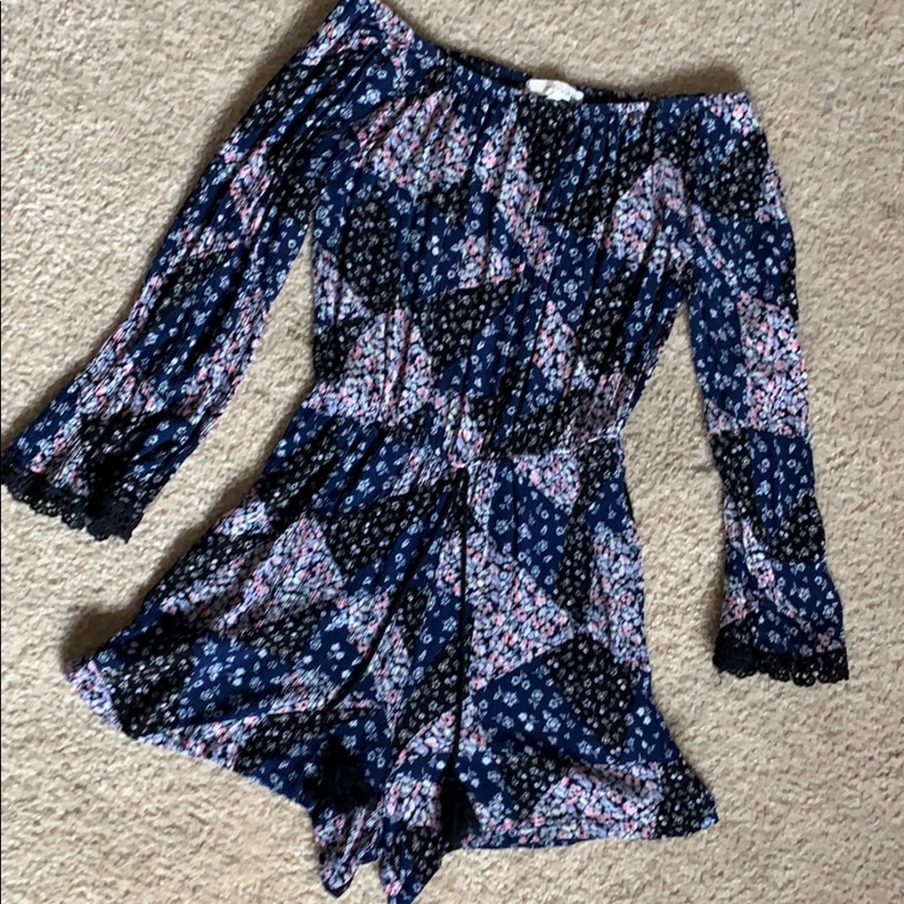 Off the shoulder romper